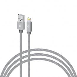 Дата-кабель Intaleo 1283126477652 1m USB(тато) - Lightning(тато)