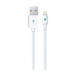Дата-кабель Ttec 2DKM01B 1.2m USB (тато) - Lightning (тато) White