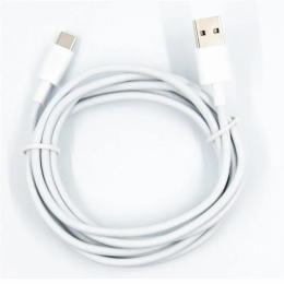 Дата-кабель DENGOS PLS-TC-2M-USB3 2m USB(тато) - USB Type C(тато) White