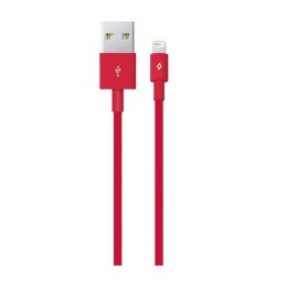 Дата-кабель Ttec 2DK7508K 1m USB (тато) - Lightning (тато) Red