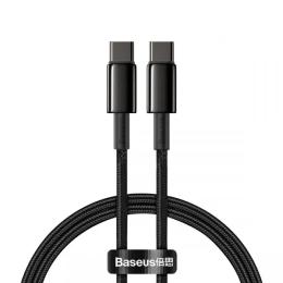 Дата-кабель Baseus CATWJ-01 1m USB Type C(тато) - USB Type C(тато) Black