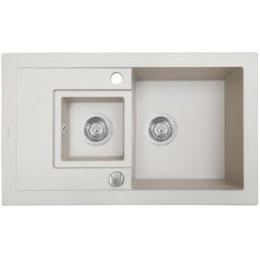 Кухонна мийка Perfelli PIERRA PGP 536-78 Light Beige