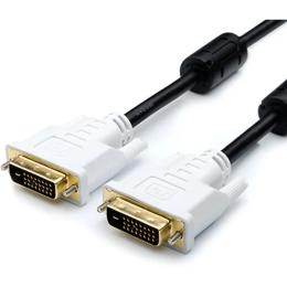 Відео-кабель Atcom 9148 DVI(тато)DVI(тато), 3m Black 24 Pin 2 Ferite
