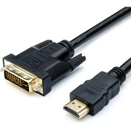 Відео-кабель Atcom 9154 DVI(тато)HDMI(тато), 5m Black