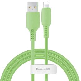 Дата-кабель Baseus CALDC-06 1.2m USB(тато) - Lightning(тато) Green