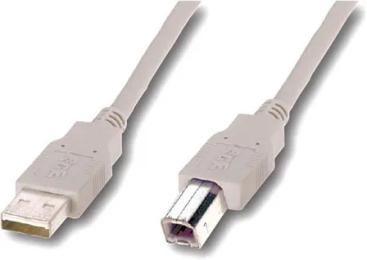 Дата-кабель Atcom 8099 3m USB(тато) - USB Type B(тато) White