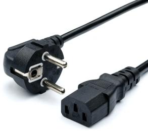Кабель живлення Atcom 14367 CEE 7/7 - IEC C13 1.8 м