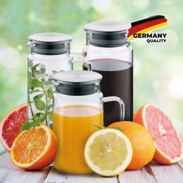 Глечик KELA Pitcher 11398 Clear 1.6 л, з кришкою