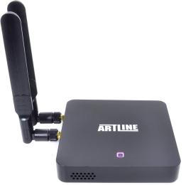 Медіаплеєр ARTLINE TvBox KM6 Black 4/64GB