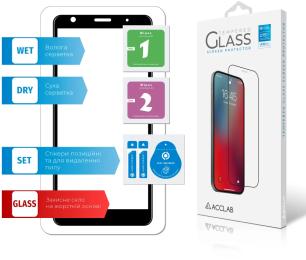 Захисне скло Acclab Full Glue для ZTE Blade L8 Black