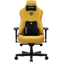 Ігрове крісло Anda Seat Kaiser 3E XL Fabric Bright Yellow (AD23YC-XL-09-Y-CF-Y01)
