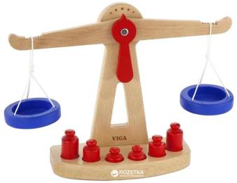 Ігровий набір Viga Toys Ваги (50660) (6934510506605)