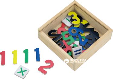 Набір магнітів Viga Toys Цифри 50325 37 шт