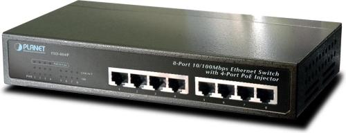Світч Planet FSD-804P-EU (8-Port 10/100Mbps with 4-Port PoE)