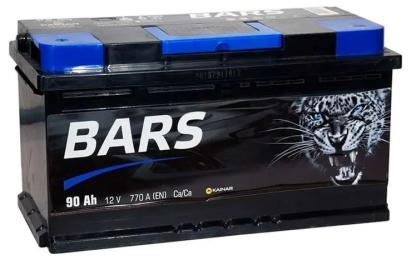 Автомобільний акумулятор Bars 90Ah Ев (-/+) (770EN)