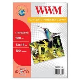 Фотопапір WWM G200.P100 13x18