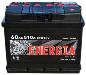 Автомобільний акумулятор ENERGIA 60Аh (000022386)