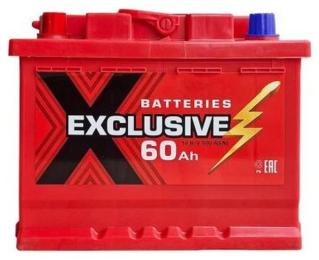 Автомобільний акумулятор Exclusive 60Ah ( +/-) (500EN) (059 311)