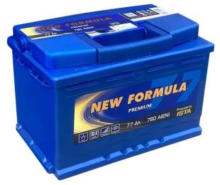 Автомобільний акумулятор NEW FORMULA PREMIUM 77Ah Ев (-/+) (760EN) (5772304209)