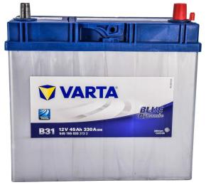 Автомобільний акумулятор Varta Dynamic 45Аh Blue без нижн. бурта (545155033)