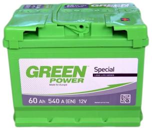 Автомобільний акумулятор GREEN POWER 60Аh (000022358)