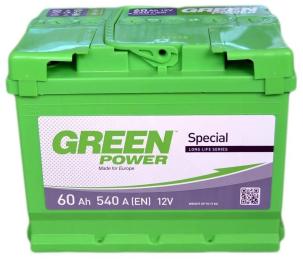 Автомобільний акумулятор GREEN POWER 60Аh (000022359)
