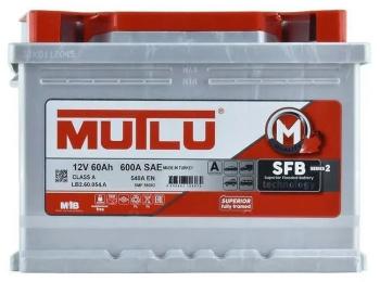 Автомобільний акумулятор MUTLU 6СТ-60 (0) SFB LB2.60.054.A