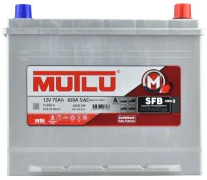Автомобільний акумулятор MUTLU 6СТ-75 (0) Asia SFB D26.75.064.C