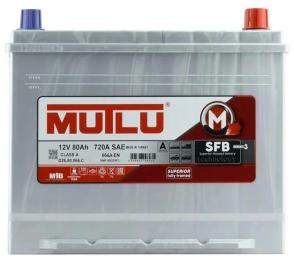 Автомобільний акумулятор MUTLU 6СТ-80 (0) Asia SFB D26.80.066.C