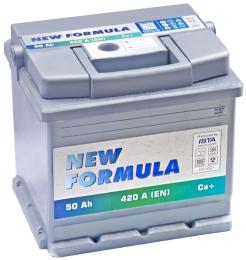 Автомобільний акумулятор NEW FORMULA 50Ah Ев (-/+) 420EN (5502204209)