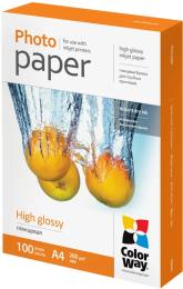 Фотопапір ColorWay PG260100A4 глянцевий 260 г/м A4 100 арк