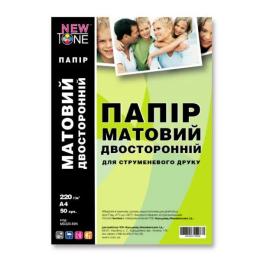 Фотопапір NewTone MD220.50N A4 220г/м кв 50арк матовий