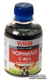 Чорнило для принтера WWM Canon PG-40BK/PG-50BK/PGI-5BK 200 мл Black (C40/B)