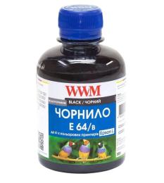 Чорнило для принтера WWM E64 Epson L110/L210/L355 200 мл Black (E64/B)