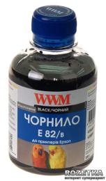 Чорнило для принтера WWM E82 Epson Stylus Photo T50/P50/PX660 200 мл Black (E82/B)
