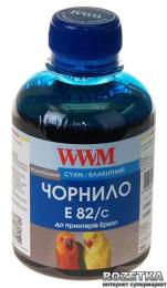 Чорнило для принтера WWM E82 Epson Stylus Photo T50/P50/PX660 200 мл Cyan (E82/C)