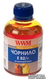 Чорнило для принтера WWM E82 Epson Stylus Photo T50/P50/PX660 200 мл Yellow (E82/Y)