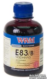 Чорнило для принтера WWM E83 Epson Stylus Photo T50/P50/PX660 200 мл Black (E83/B)