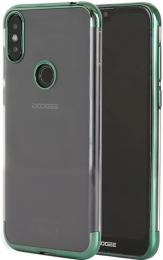 Чохол-накладка Doogee TPU Electroplating для Doogee X90L Green