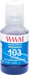 Чорнило для принтера WWM 103 Epson L4150/4160 140 г Cyan (E103C)