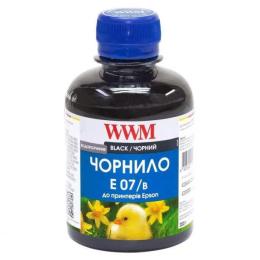 Чорнило для принтера WWM Epson Stylus Universal E07/B Black