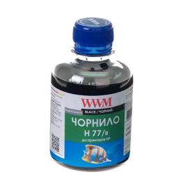 Чорнило для принтера WWM HP №177 84 200ml Black (H77/B)