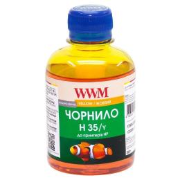 Чорнило для принтера WWM HP № 22/121/134/135/136/141 Yellow (H35/Y)
