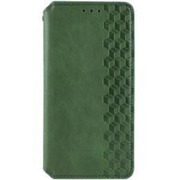 Чохол-книжка GETMAN Cubic (PU) для Xiaomi Redmi Note 13 Pro 4G/Poco M6 Pro 4G Green