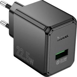Адаптер живлення для телефона Hoco CS17A Wish Black