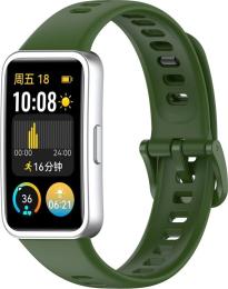 Ремінець для фітнес-браслету BeCover Silicone Band для Huawei Band 8/9/10 Army Green (714116)
