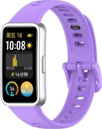Ремінець для фітнес-браслету BeCover Silicone Band для Huawei Band 8/9/10 Purple (714120)