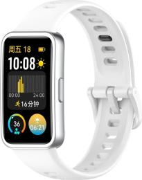 Ремінець для фітнес-браслету BeCover Silicone Band для Huawei Band 8/9/10 White (714121)