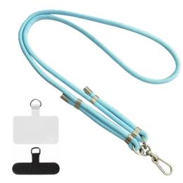 Ремінець для смартфона EpiK Nylon Rope (8mm) Sky Blue