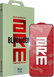 Захисне скло ArmorStandart Corning Black Icon для Apple iPhone 17 Pro Black (ARM88499)